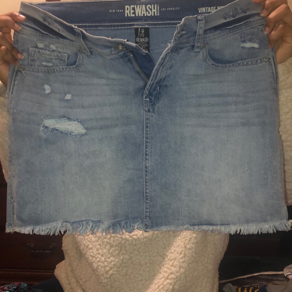 light wash vintage reunion skirt !